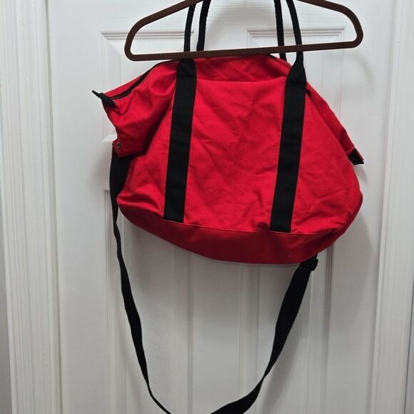 Polo by Ralph Lauren Red and Black Travel Bag - Picture 3 of 10